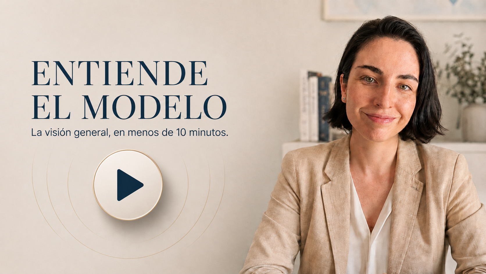 Pilar presenta el modelo de negocio